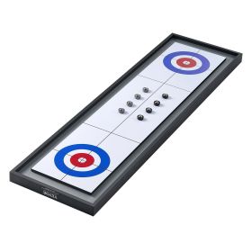 VEVOR 45" Shuffleboard and Curling 2 in 1 Board Game Portable Tabletop Set VEVOR 45" Shuffleboard and Curling 2 in 1 Board Game Portable Tabletop Set